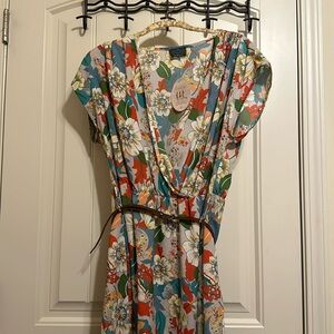 Flowered dress by Tinley Boutique!